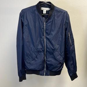 H&M Navy Bomber Jacket (S)